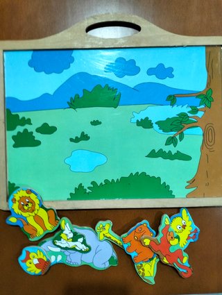 Puzzle infantil de madera