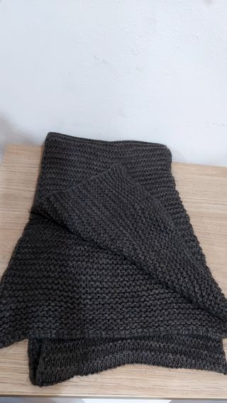 Sciarpa uomo di  maglia marrone