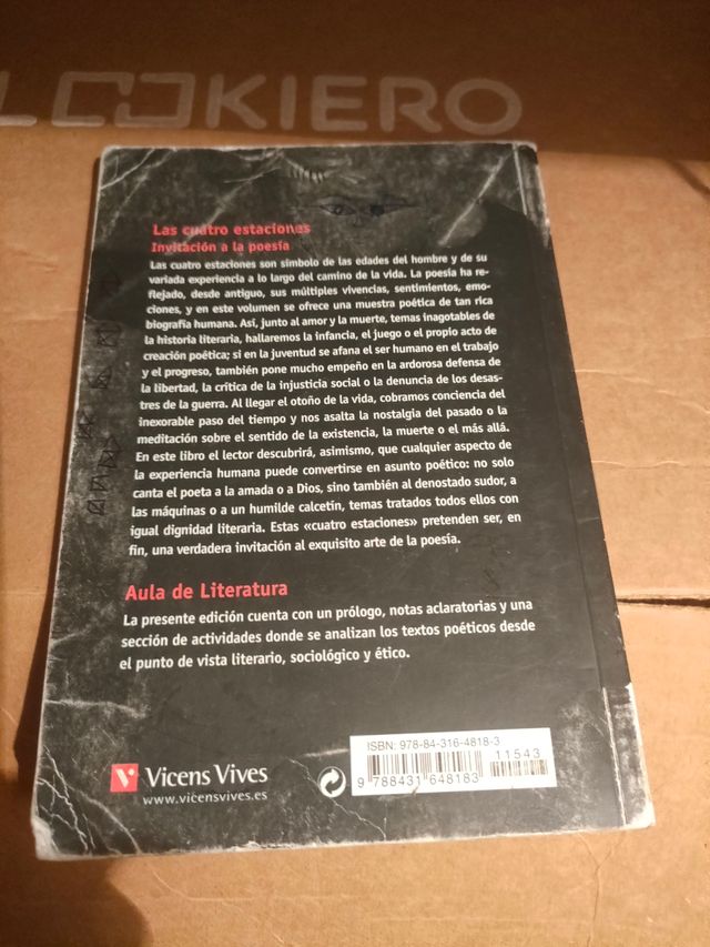 Libro las 4 estaciones /mistero cripta