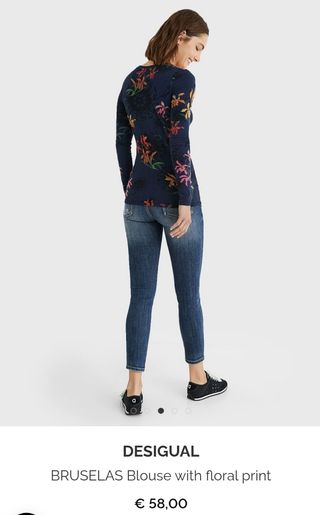 Camiseta Desigual mujer talla M