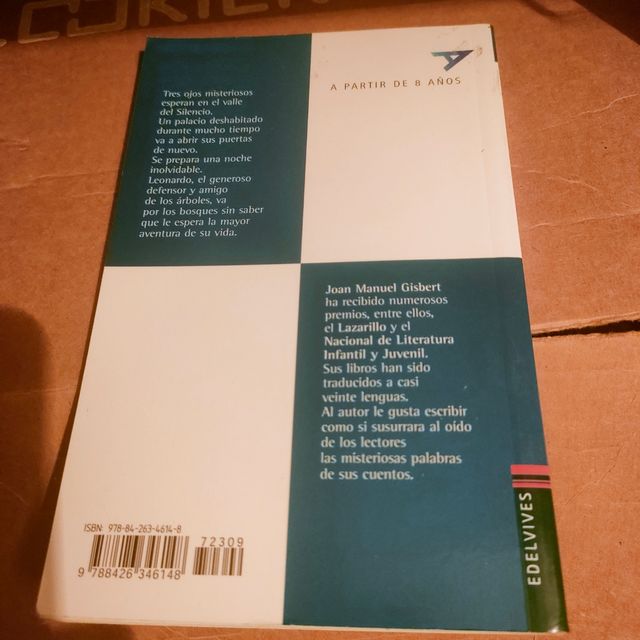 Libro viaje alucinante/palacio 3 ojos