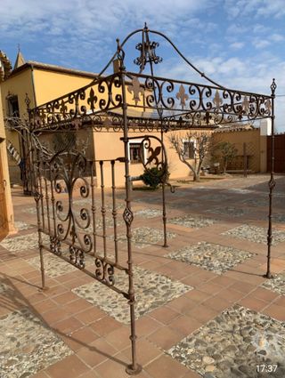 Dosel cama 150 cm con elementos del s XVII