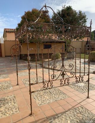 Dosel cama 150 cm con elementos del s XVII