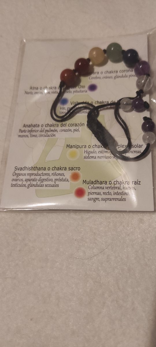 Pulsera siete chakras