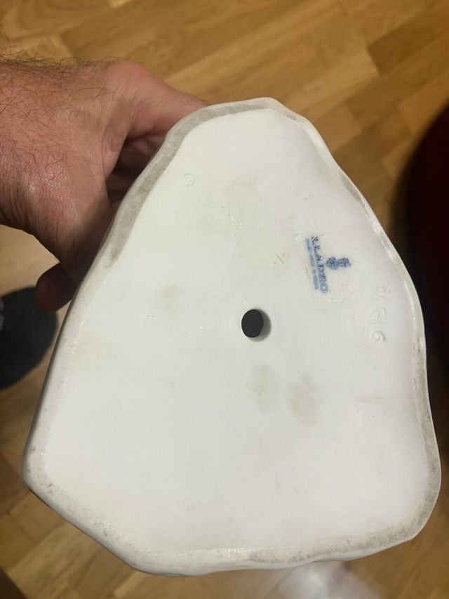 Figura de porcelana lladró pastora con cabra