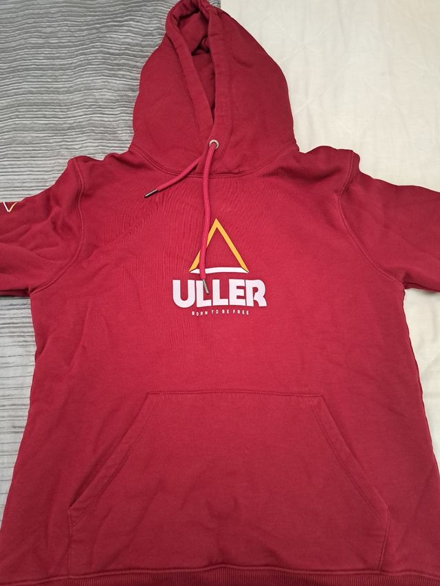 Sudadera granate Uller talla S 