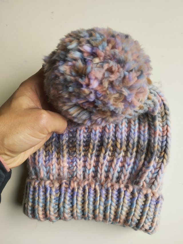 Gorro de lana mujer