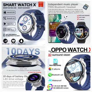 Smartwatch RELOJ OPPO WATCH 2025 MP3 MP4 FUENGIRO