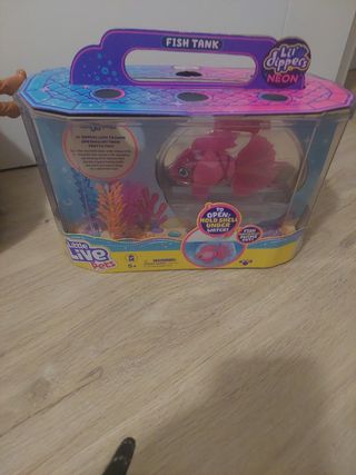 Pecera con acuario little live pets