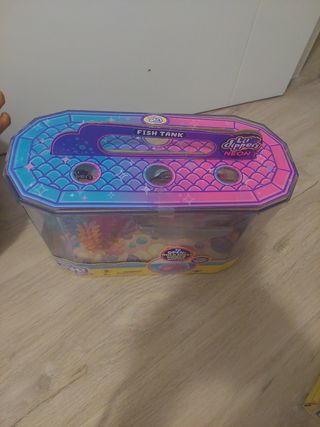 Pecera con acuario little live pets