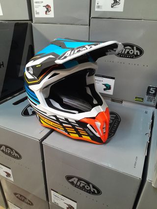 Casco y gafas moto XS cross Airoh