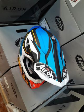 Casco y gafas moto XS cross Airoh