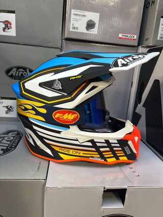 Casco y gafas moto XS cross Airoh