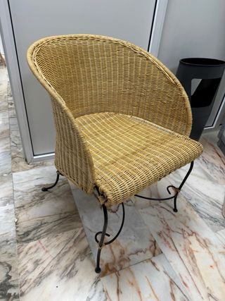 Sillas mimbre