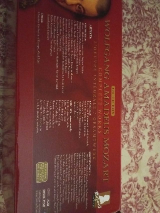 Obras completas de Mozart