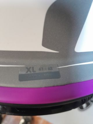 Casco moto XL cross airoh fibra