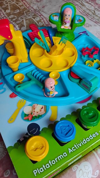 Plataforma actividades pasta de modelar + regalo