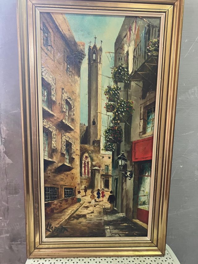 Pintura óleo Llopart