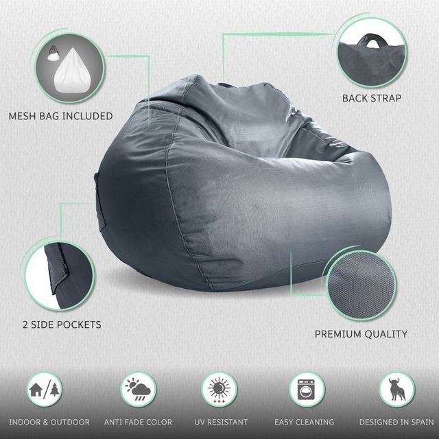 Puff Exterior e Interior XXL - Puff Salon Gigante
