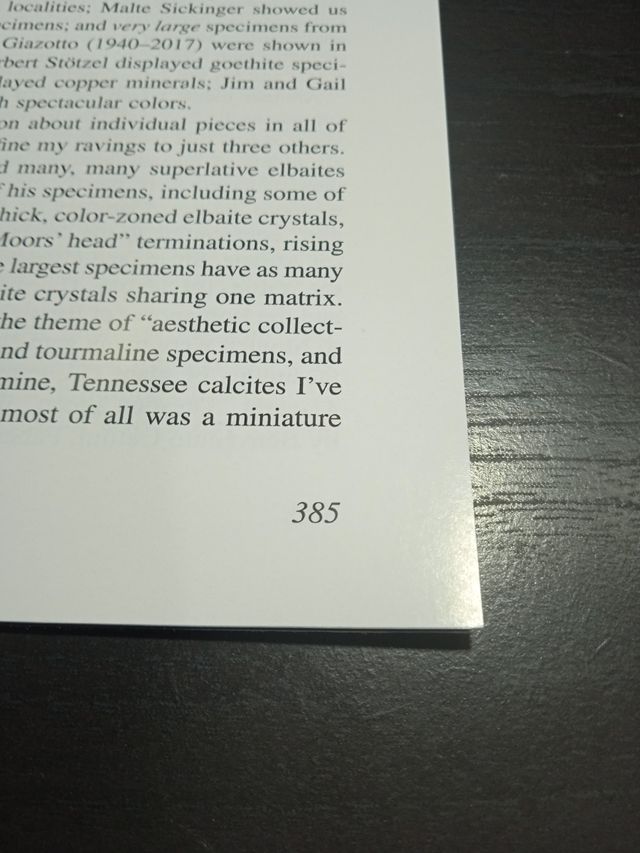 Revista The Mineralogical Record 