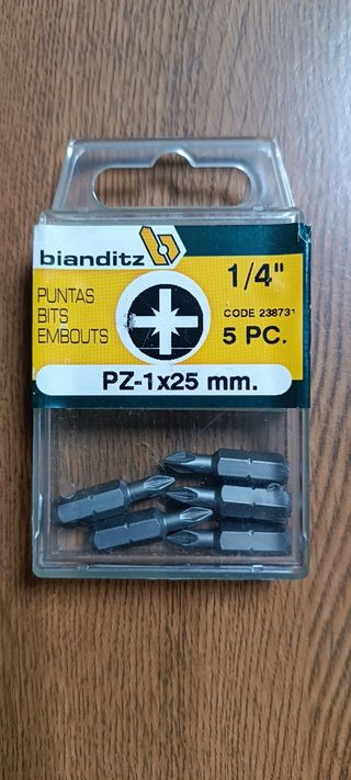 10 Punteras Destornillador