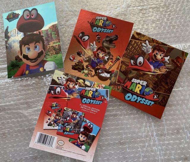 NO ES EL JUEGO. NUEVO. 3 láminas metálicas Odyssey