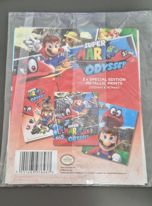 NO ES EL JUEGO. NUEVO. 3 láminas metálicas Odyssey