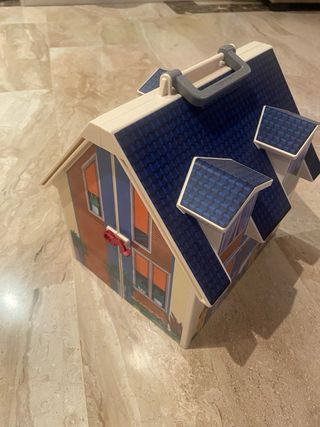 Maletin casa de muñecas de Playmobil