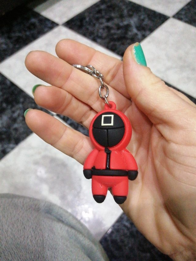 Llavero del juego del calamar