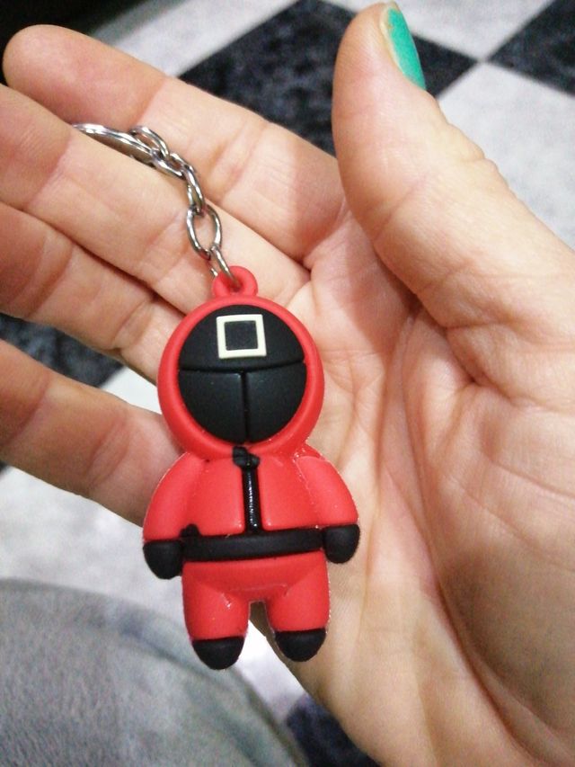 Llavero del juego del calamar