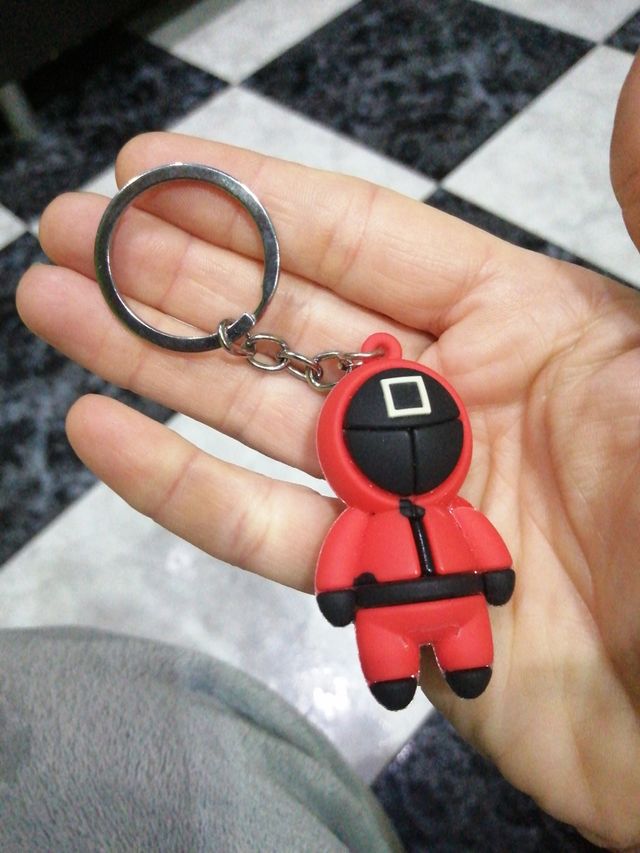 Llavero del juego del calamar