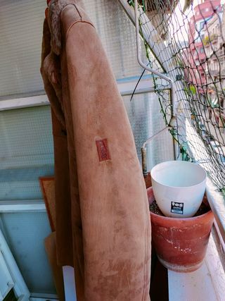 Abrigo de muton para hombre 