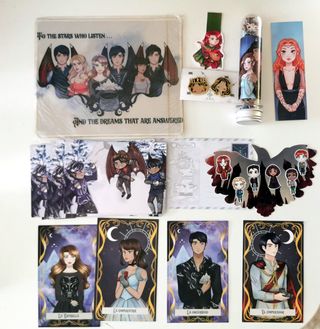 Lote de productos A Court of Thorns and Roses (Una