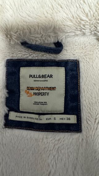Chaqueta vaquera con borreguito