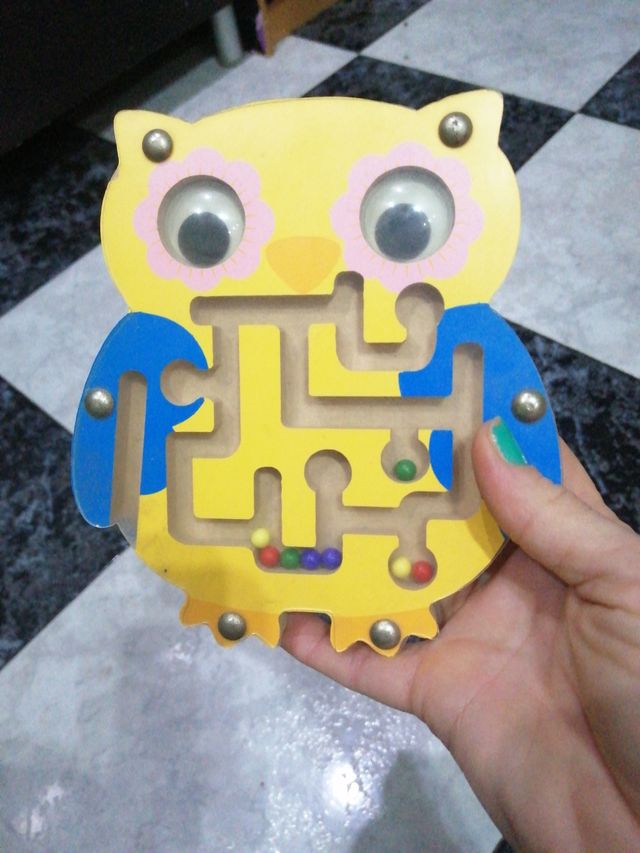 Juego de madera para estimulación niñ@
