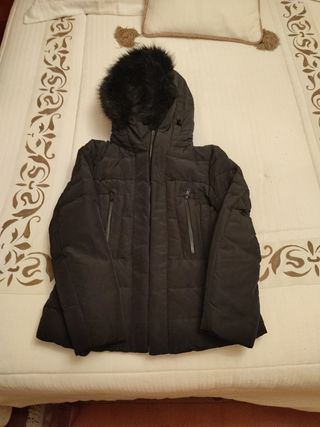PLUMIFERO NEGRO ZARA T.L