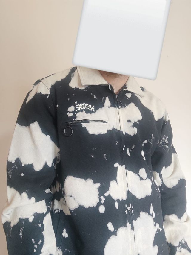  jacket welcome skateboard two-tone