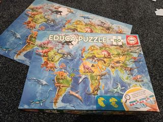 Lote 3 puzzles 100 piezas