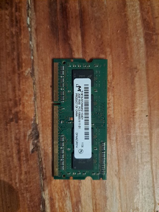 Ram ddr 3 2gb