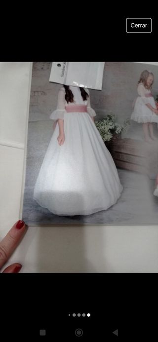 Vestido comunión niña