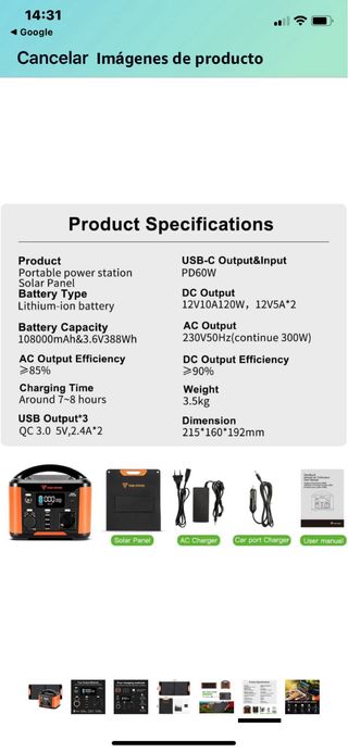 Se vende generador electrico