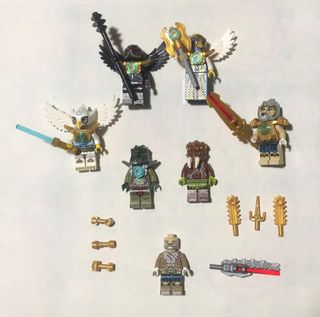 Lego chima personaggi e oggetti vari