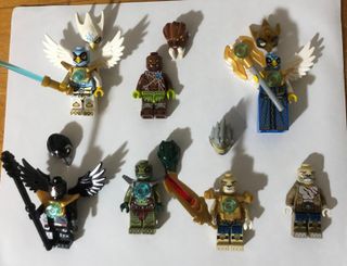 Lego chima personaggi e oggetti vari