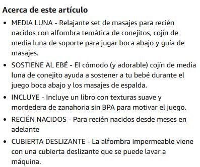 Set de Masaje Estimulación · Nuevo