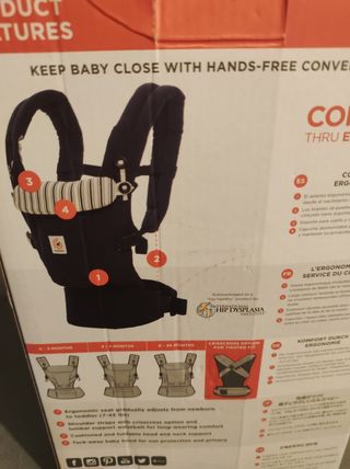 Mochila portabebés ergobaby