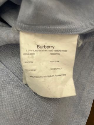 Camisa Burberry