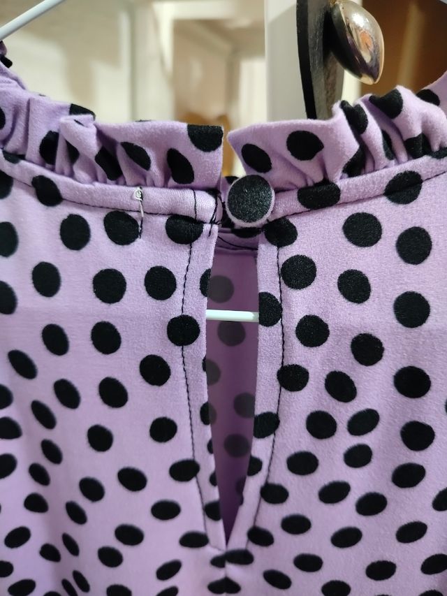 Precioso vestido de lunares