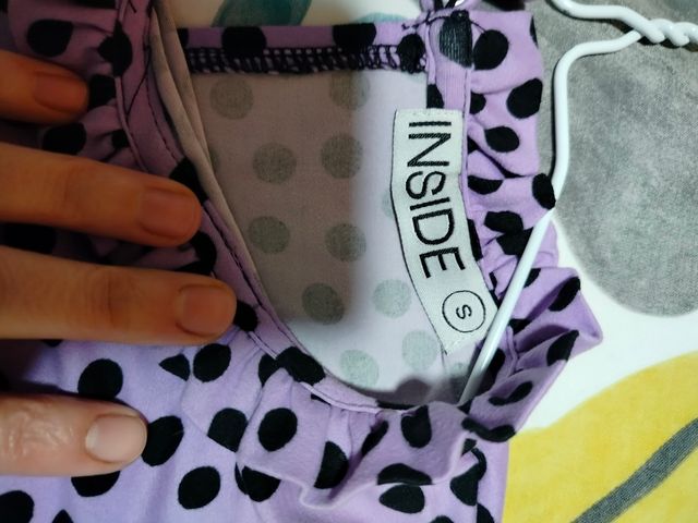 Precioso vestido de lunares