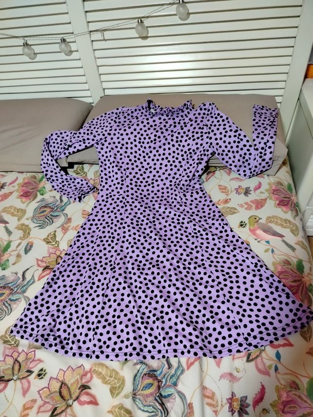 Precioso vestido de lunares