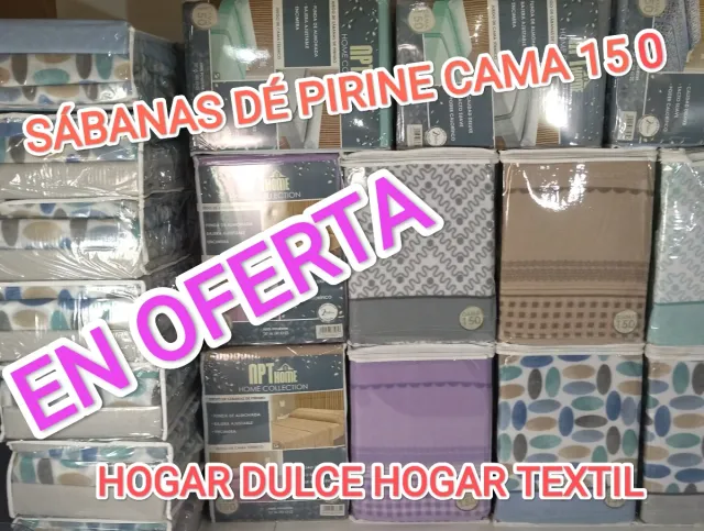 Set lenzuola PIRENEI letto 150 3 pezzi nuove 11,50€